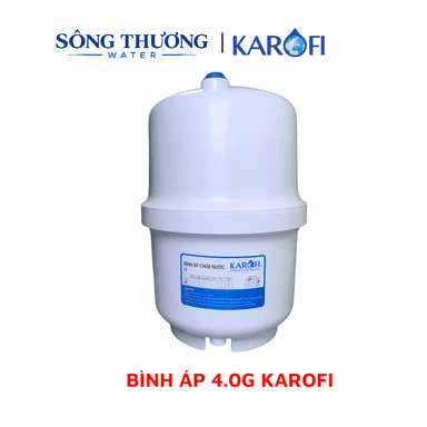 Bình Áp 3.2G và 4.0G Karofi Chính Hãng cho máy lọc nước RO Karofi siêu bền tặng kèm van chống nổ
