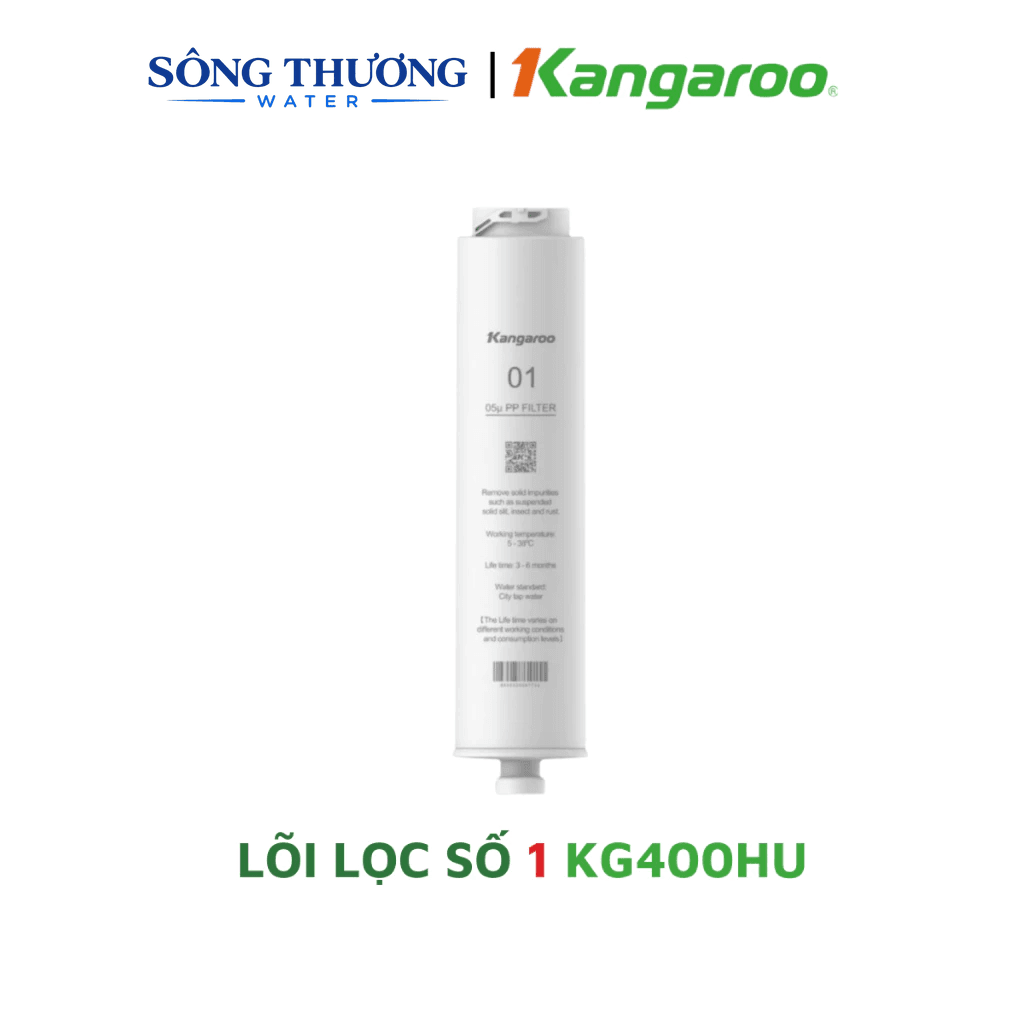Bộ lõi lọc nước Kangaroo KG400HU, KG400HD, KG400US