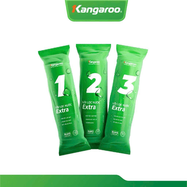 Combo 3 lõi lọc thô 123 Kangaroo Extra - ảnh 1