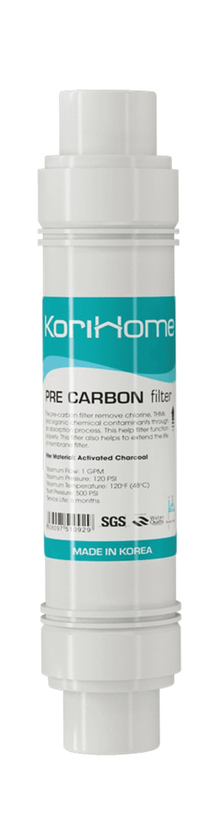 Lõi lọc Pre Cacbon 10" U TYPE - KoriHome - ảnh 2