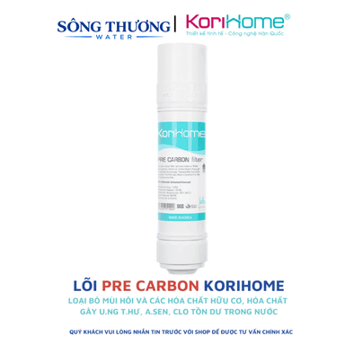 Lõi lọc Pre Cacbon 10" U TYPE - KoriHome - ảnh 1