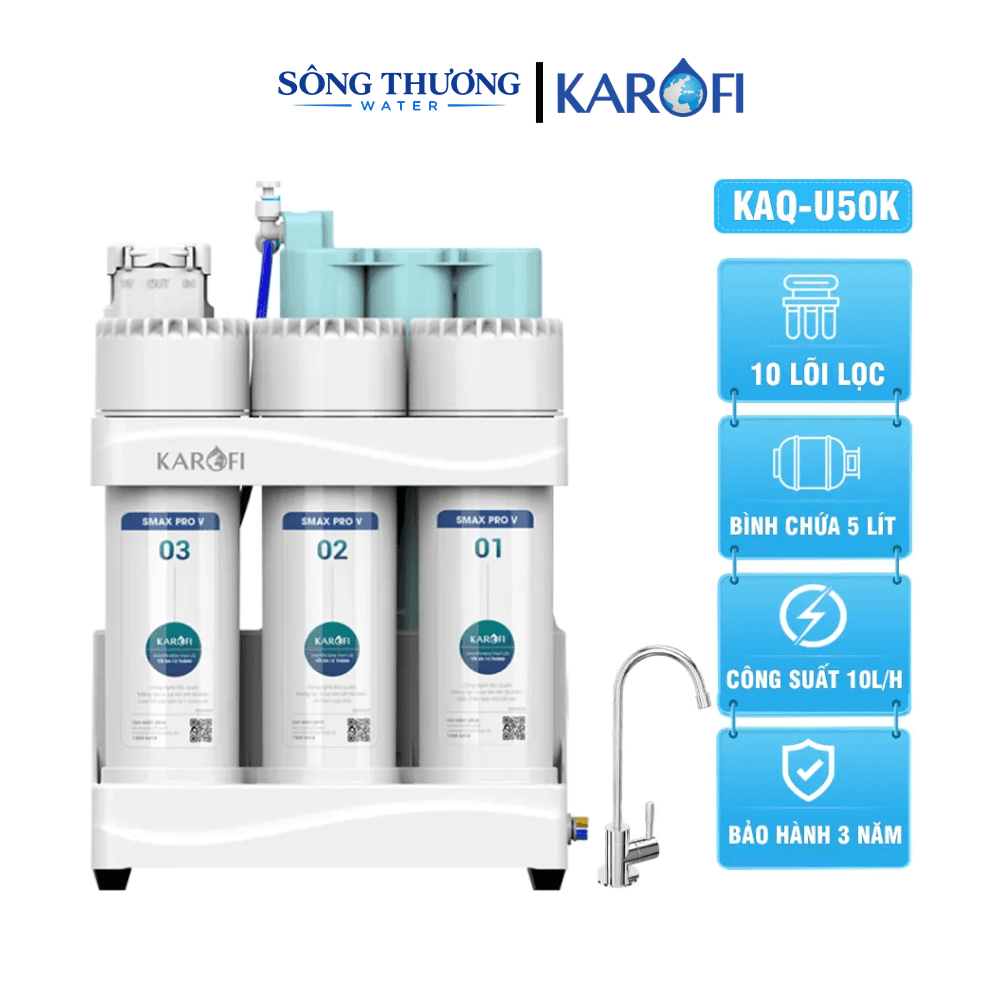 Máy lọc nước RO Karofi KAQ-U50K - ảnh 1
