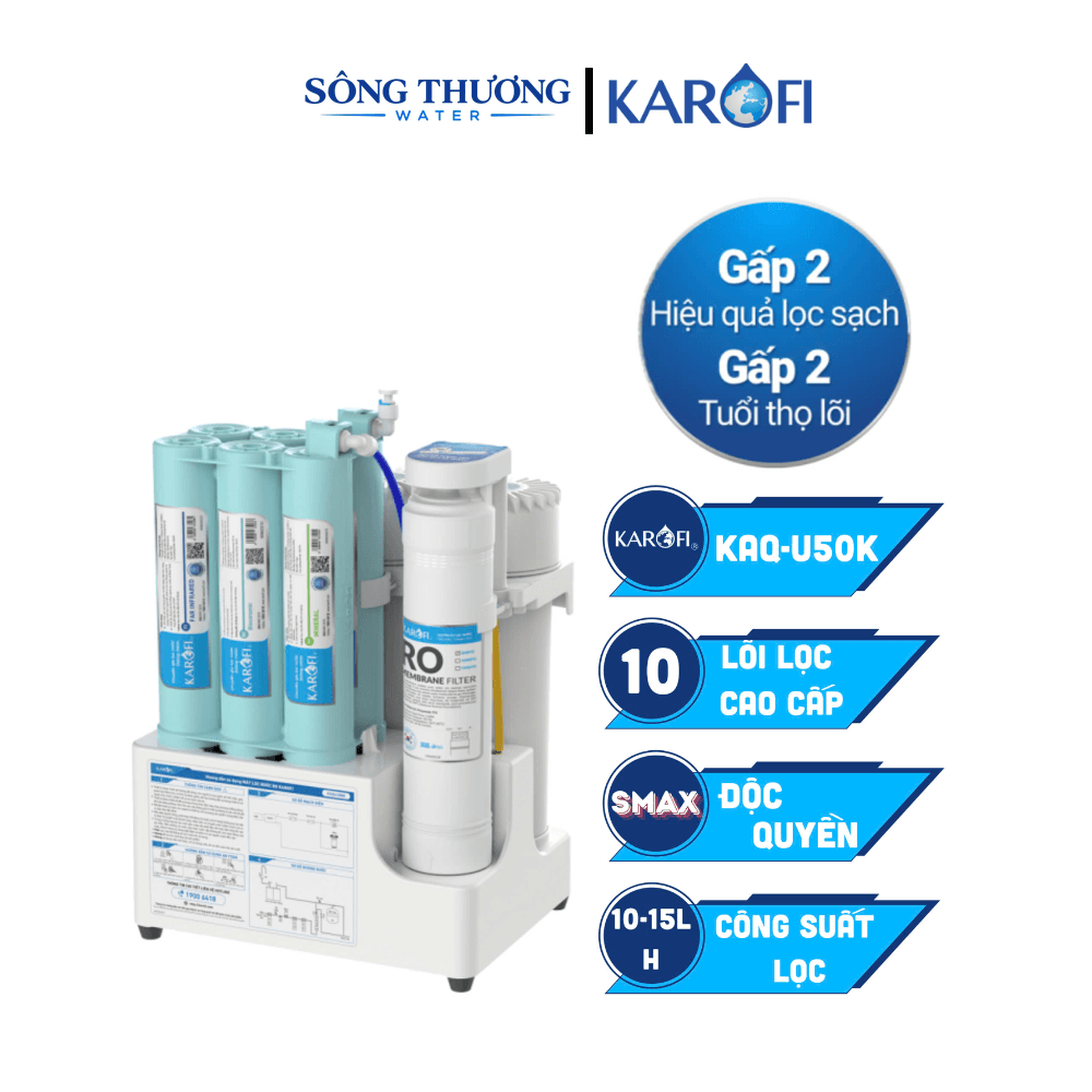 Máy lọc nước RO Karofi KAQ-U50K - ảnh 2