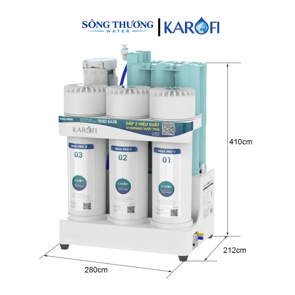 Máy lọc nước RO Karofi KAQ-U50K - ảnh 3