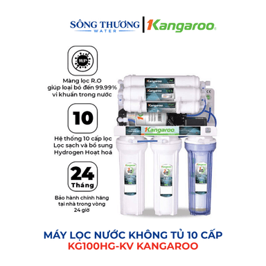 Máy lọc nước Kangaroo Hydrogen KG100HG không vỏ - ảnh 1
