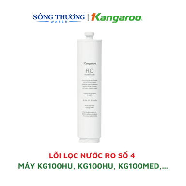 Lõi số 4 – Màng đúc RO Kangaroo – Hàng chính hãng – Dùng cho model máy : KG100HU, KG100HU+, KG100MED,KG100EED,KG100HED