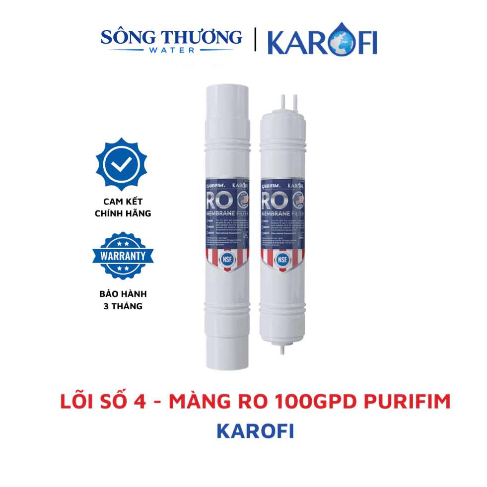 Màng RO 100GPD Purifim Mỹ Karofi - ảnh 1