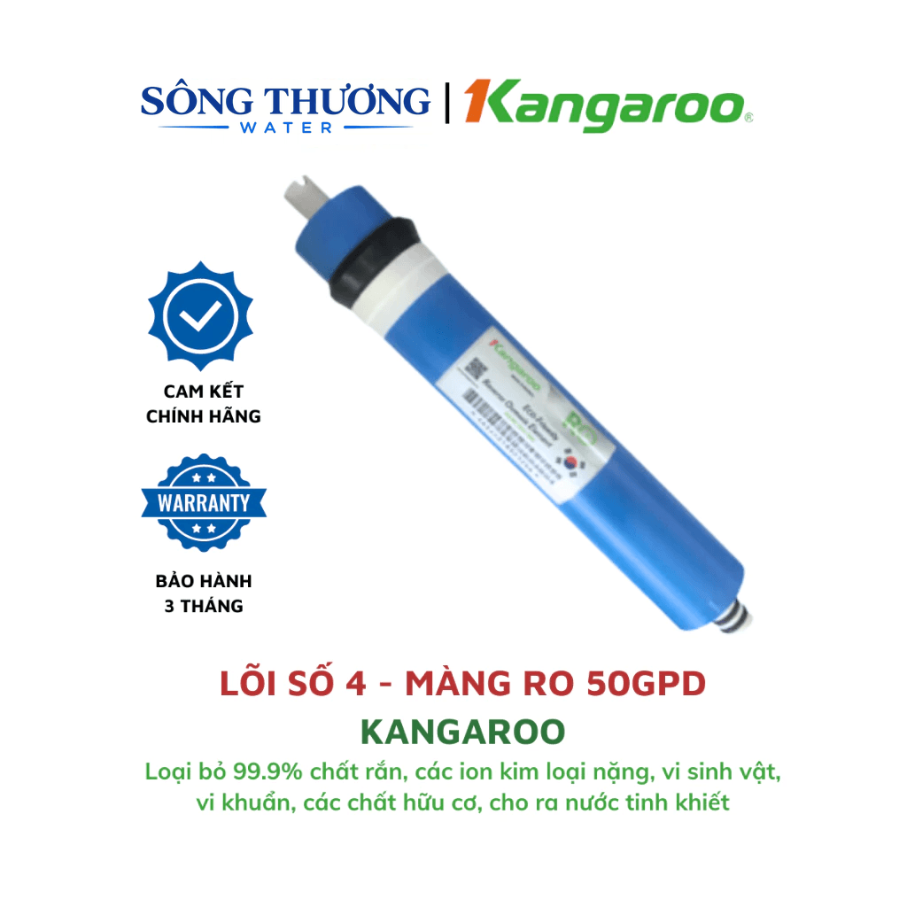 Màng RO 50GPD Kangaroo Hàn Quốc - ảnh 1