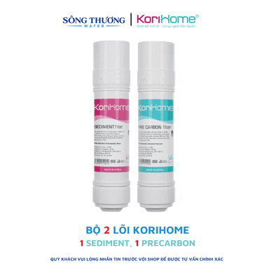 Combo 1 sediment 1 Pre carbon máy lọc nước Korihome - ảnh 1