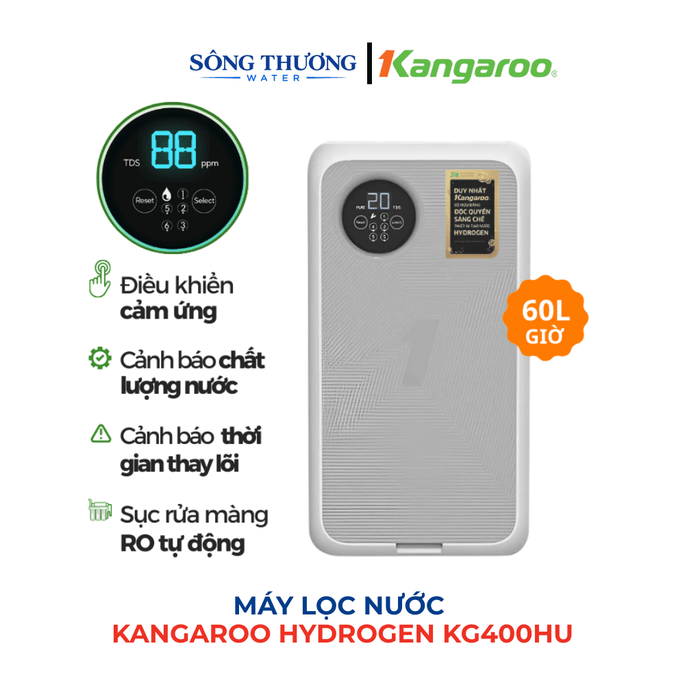 Máy lọc nước Kangaroo Hydrogen KG400HU - ảnh 1