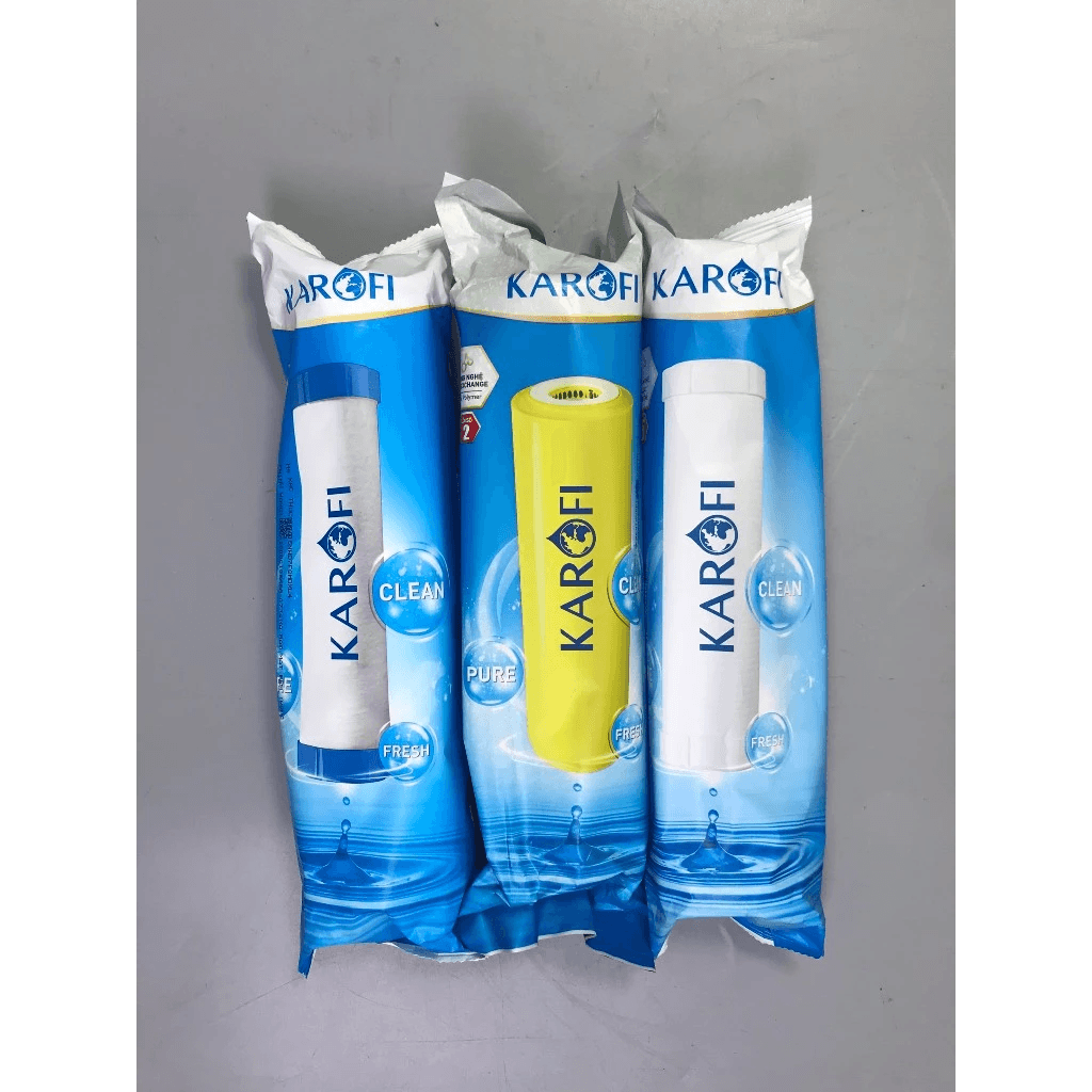 Combo 3 lõi lọc nước Karofi chính hãng: Lõi số 1, Lõi 2 Cation vàng, Lõi số 3 - ảnh 2