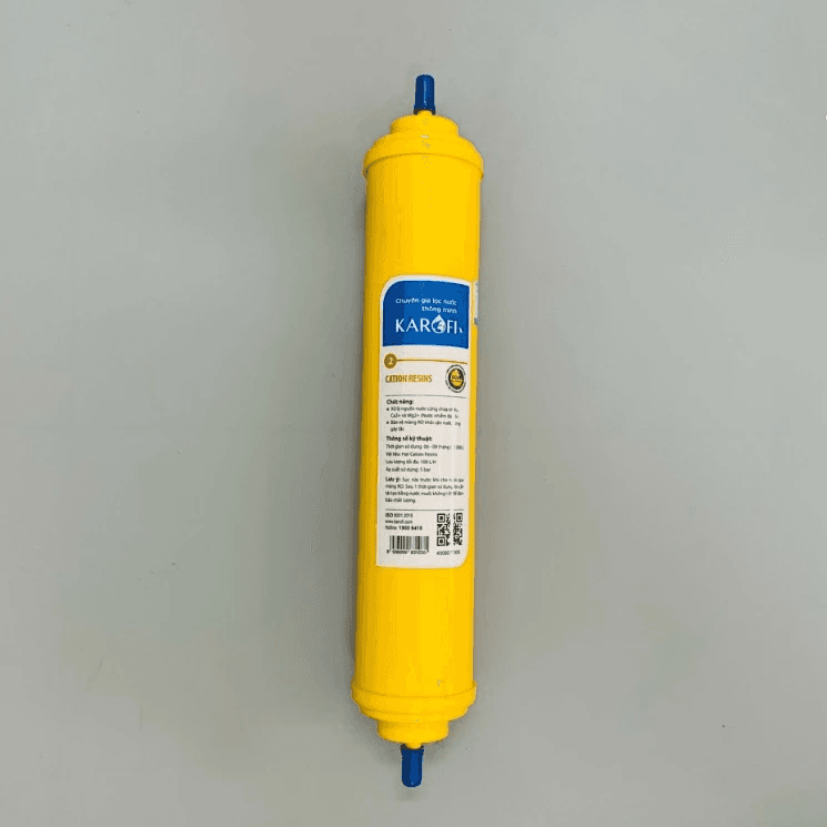 Lõi số 2 Karofi - Lõi Cation resins lắp máy K8RO-H - giúp làm mềm nước, ngăn chặn được sự hình thành cặn trắng - ảnh 2