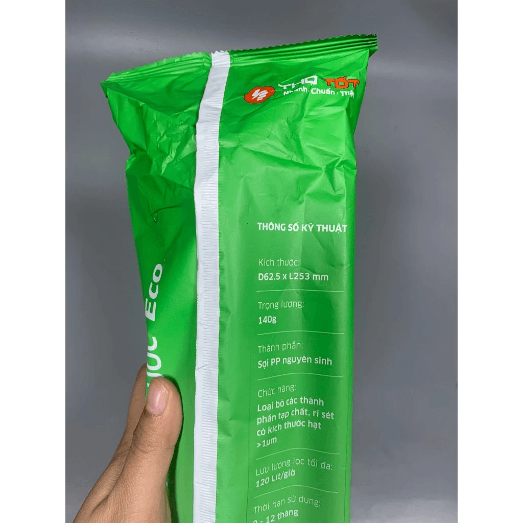 Lõi lọc thô số 3 Kangaroo Eco lắp cho máy lọc nước RO có 3 cốc lọc 10inch - Hàng chính hãng - ảnh 2