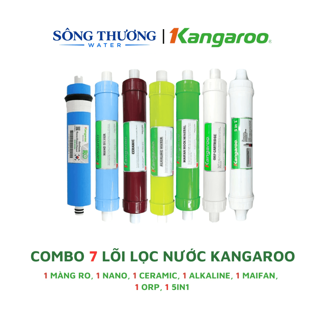 Combo lõi lọc nước Kangaroo cho máy KG10A3