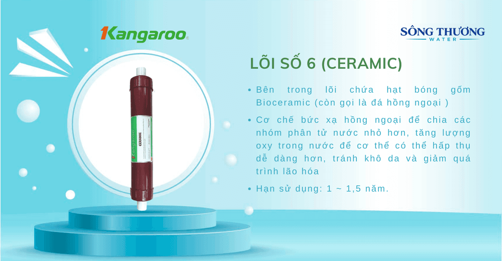 Thông tin lõi lọc số 6 Kangaroo