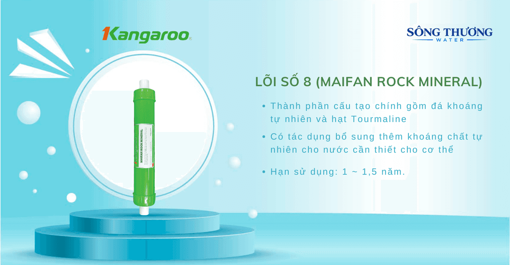 Thông tin lõi lọc số 8 Kangaroo