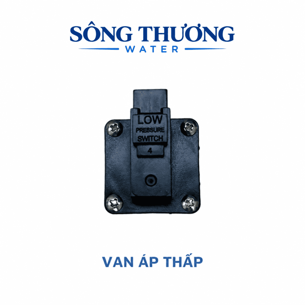 Combo 4 van máy lọc nước: áp cao, áp thấp, Flow và điện từ