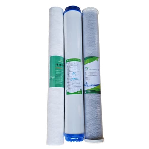 Combo 3 lõi lọc 20 inch đầu nguồn