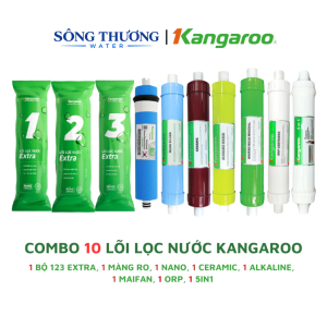 Combo lõi lọc nước Kangaroo cho máy KG10A3
